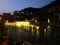 陜西噴泉公司:延安安塞區(qū)人民公園音樂(lè)
